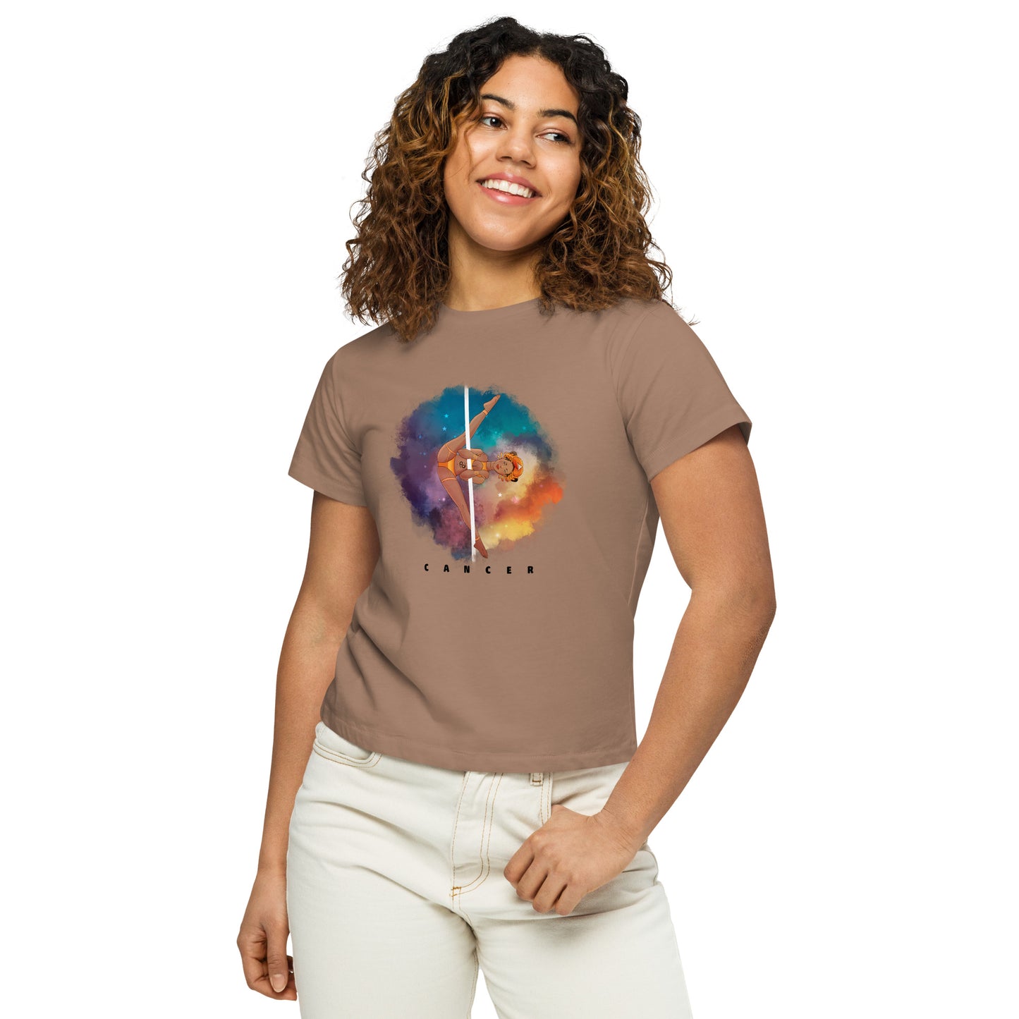 Cancer - Women’s high-waisted t-shirt