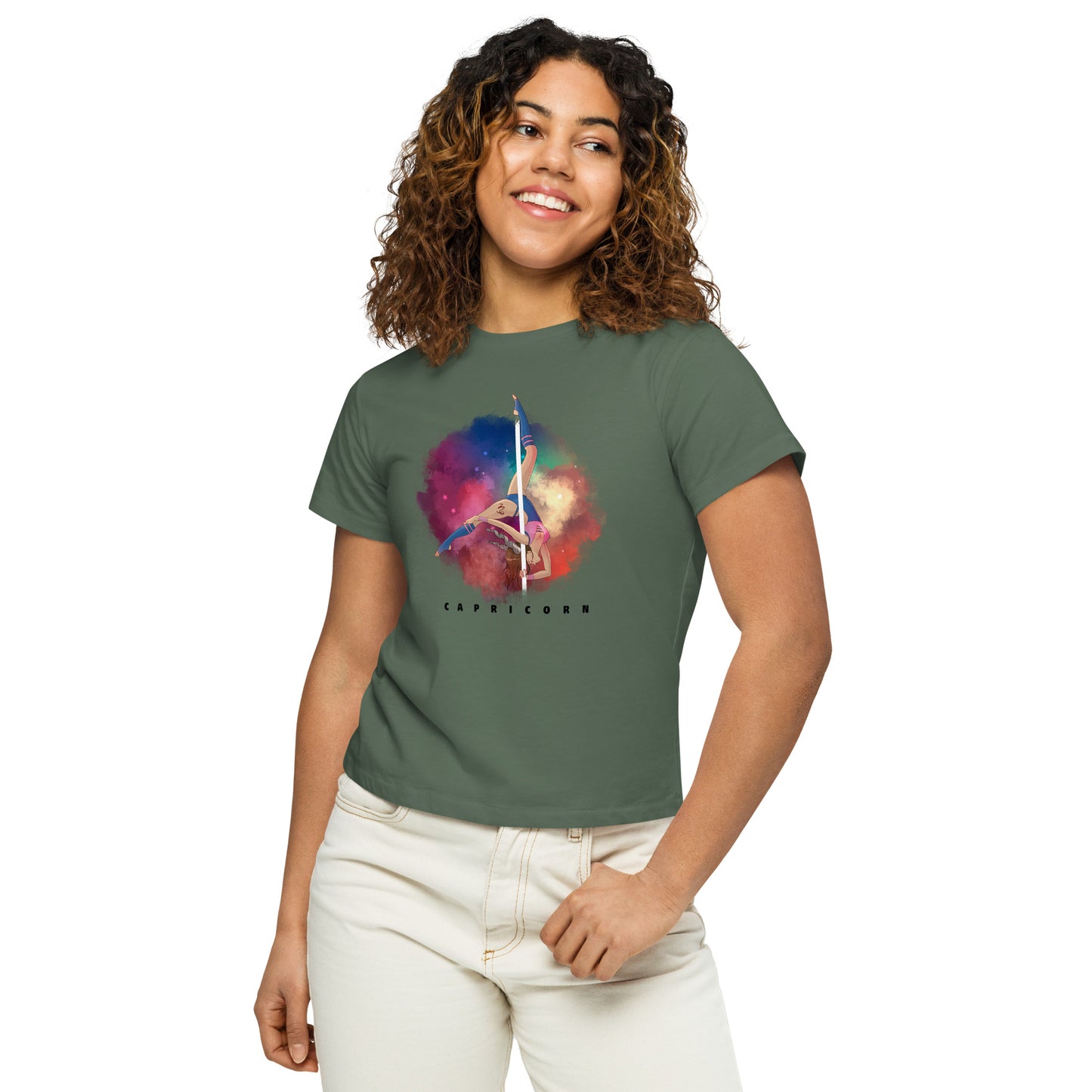 Capricorn - Women’s high-waisted t-shirt